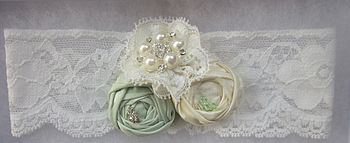 Emily May Lace Bridal Garter, 5 of 8