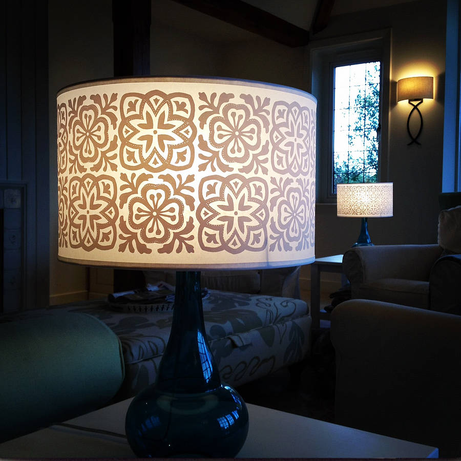 moroccan table lamp shade