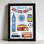 Personalised Manchester Print, thumbnail 1 of 2