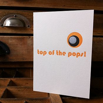 Father's Day Letterpress Card, 2 of 4