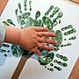 Personalised Hand Print Tree Poster, thumbnail 2 of 8