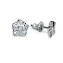 Forget Me Not Solid Silver Stud Earrings, thumbnail 8 of 9
