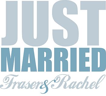 Personalised 'Just Married' Wedding Card, 3 of 4