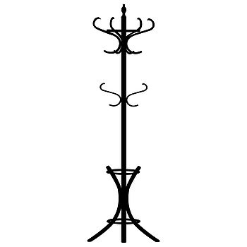 Coat Stand Wall Sticker With Hooks, 2 of 3