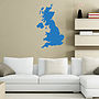 Great Britain Map Vinyl Wall Sticker, thumbnail 3 of 7