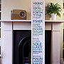 The Shipping Forecast Print 150cm, thumbnail 1 of 4