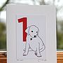 'A Dalmatian Spot for every year' Age Cards, thumbnail 2 of 12