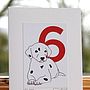 'A Dalmatian Spot for every year' Age Cards, thumbnail 7 of 12