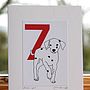 'A Dalmatian Spot for every year' Age Cards, thumbnail 8 of 12