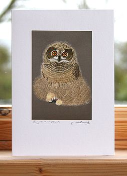 Owl Cards, 5 of 6