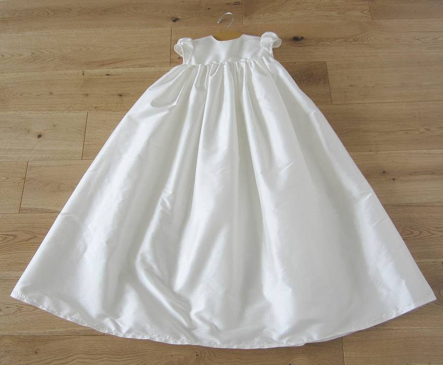 Christening Gown And Bonnet 'Amelia' By Adore Baby | notonthehighstreet.com