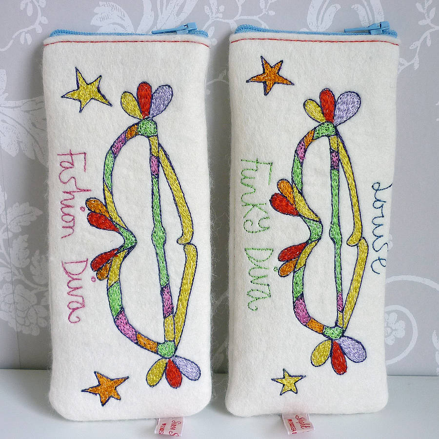 Personalised 'Funky Diva' Glasses Case, 1 of 8