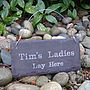 Personalised Slate Chicken Shed Sign, thumbnail 2 of 8