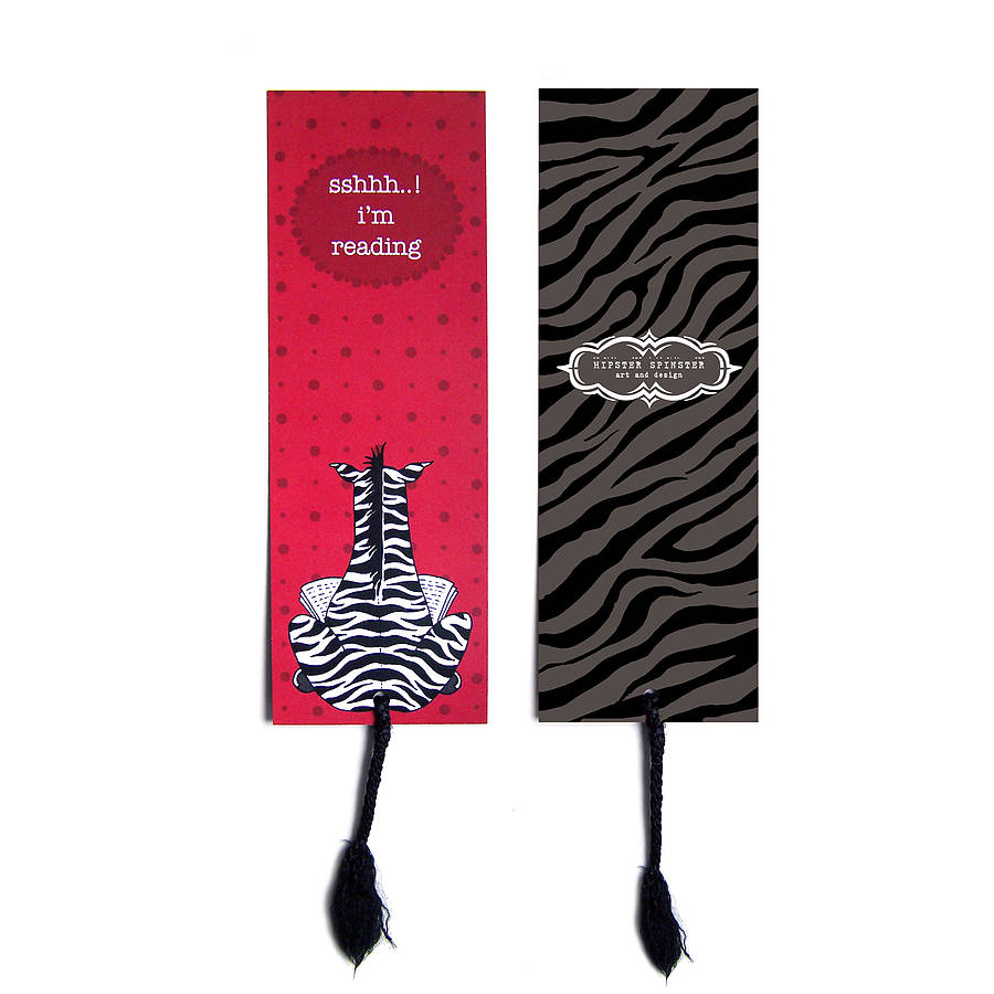 Intellectual Animal Bookmark By Hipster Spinster
