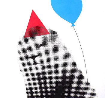 Funny Birthday Card 'Party Animal Lion', 2 of 3