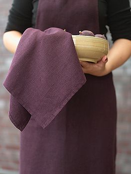 Lara Pure Linen Tea Towels Set, 2 of 4