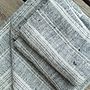 Multistripe Linen Huckaback Bath Towel, thumbnail 4 of 7
