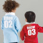 Personalised Child's Rugby Shirt, thumbnail 3 of 12