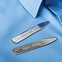 Personalised Collar Stiffeners, thumbnail 1 of 11