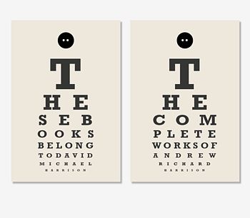 Personalised Eye Chart Gadget Cover, 2 of 3