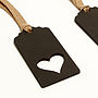 Love Heart Blackboard Gift Tag, thumbnail 3 of 3