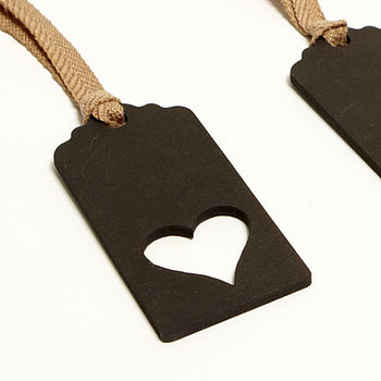 Love Heart Blackboard Gift Tag, 3 of 3