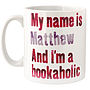 Personalised Bookaholic Mug, thumbnail 1 of 6