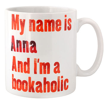 Personalised Bookaholic Mug, 5 of 6