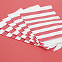 Wide Striped Paper Party Bags, thumbnail 9 of 12