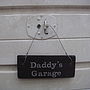 Engraved 'Daddy's Shed' Sign, thumbnail 4 of 5