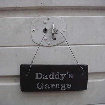 Engraved 'Daddy's Shed' Sign, 4 of 5