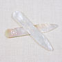 Mother Of Pearl 'Gorgeous' Collar Stiffeners, thumbnail 1 of 4