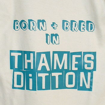 'Born And Bred' Baby Grow, 2 of 5