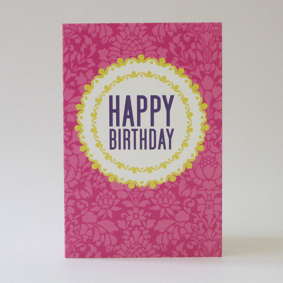 female birthday card by dimitria jordan | notonthehighstreet.com