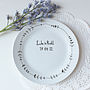 Personalised Hand Illustrated Wedding Plate, thumbnail 3 of 11