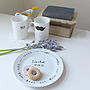 Personalised Hand Illustrated Wedding Plate, thumbnail 6 of 11