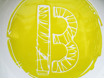 Personalised Hand Painted Initial Plate, 2 of 3