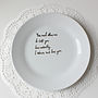 Personalised Hand Drawn Mr Darcy Plate, thumbnail 4 of 7