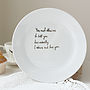 Personalised Hand Drawn Mr Darcy Plate, thumbnail 1 of 7