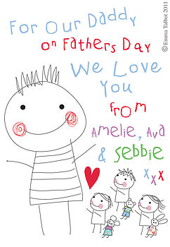 Colouring In Personalised Mother's Day Card, 10 of 11