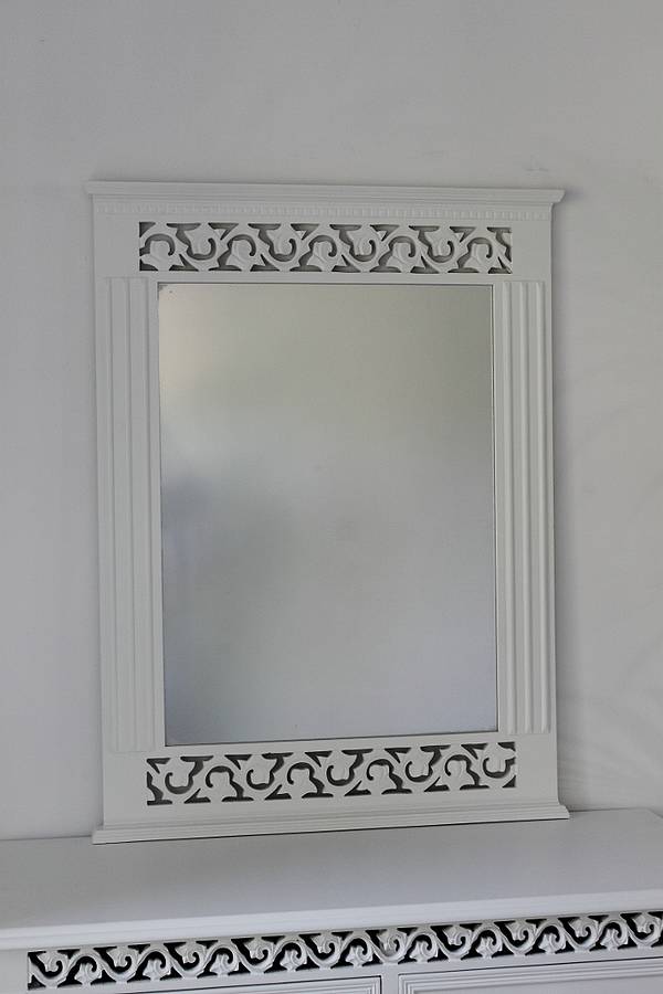 White Wall Mirror By Out There Interiors