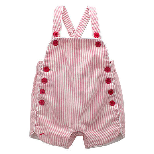 French Design Baby Boy Preppy Overalls By Chateau de Sable