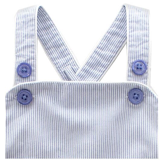 French Design Baby Boy Preppy Overalls By Chateau de Sable