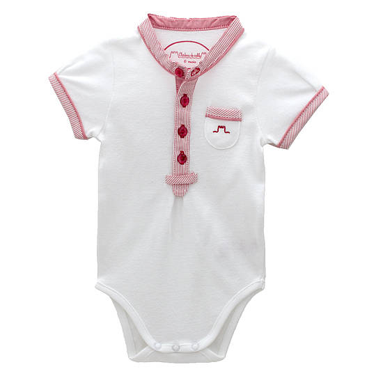 French Design Baby Boy Preppy Overalls By Chateau de Sable