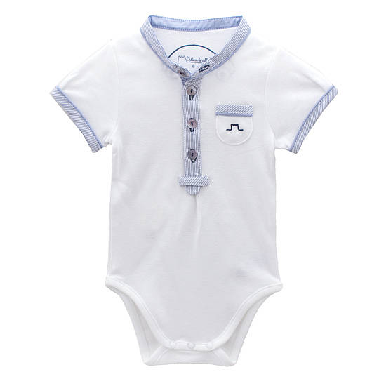 French Design Baby Boy Preppy Overalls By Chateau de Sable
