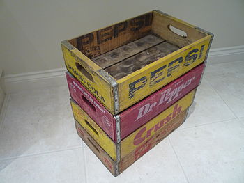 Vintage 'Dr Pepper' Crate, 6 of 6