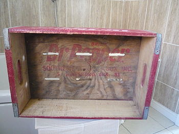 Vintage 'Dr Pepper' Crate, 3 of 6