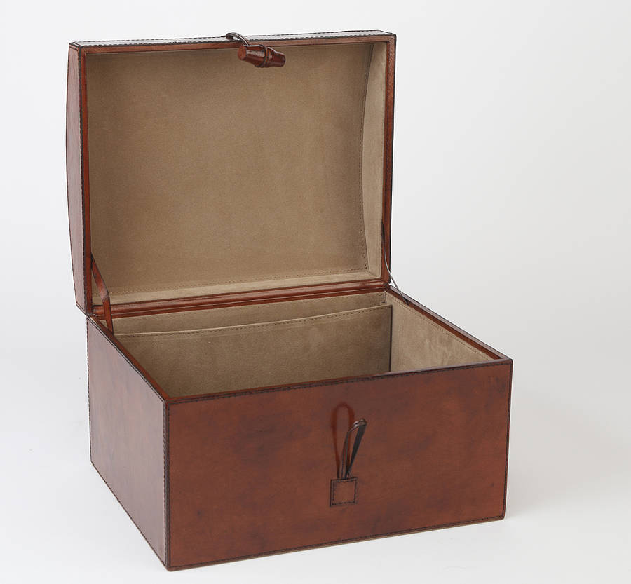 Leather Memory Box