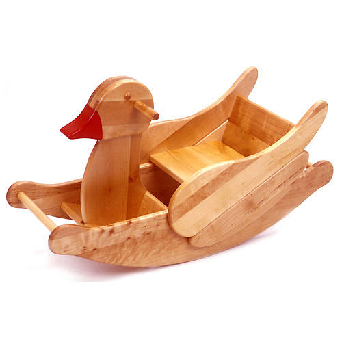 Wooden Rocking Duck Toy, 1 of 3