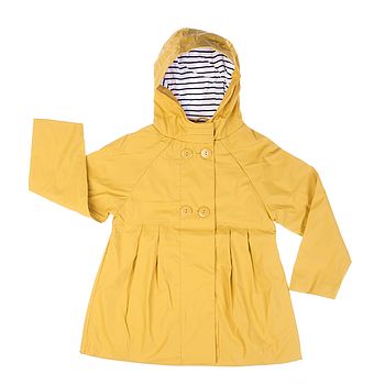 Girl's Yellow Raincoat, 3 of 6